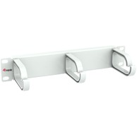 EQUIP Kabelska prolazna rupa 10" 1HE 3x, bijela